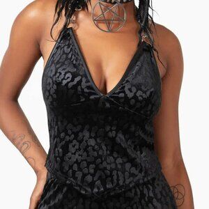 KILLSTAR Alley Cat Halter Top